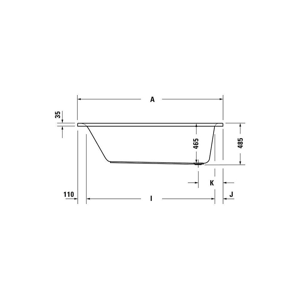 Duravit D-Neo Whirlwanne Rechteckig, Einbau, 700x1700x485mm, Jet Project, 1 Rü... DURAVIT-760478000JP1000 4063382135643 (Abb. 8)