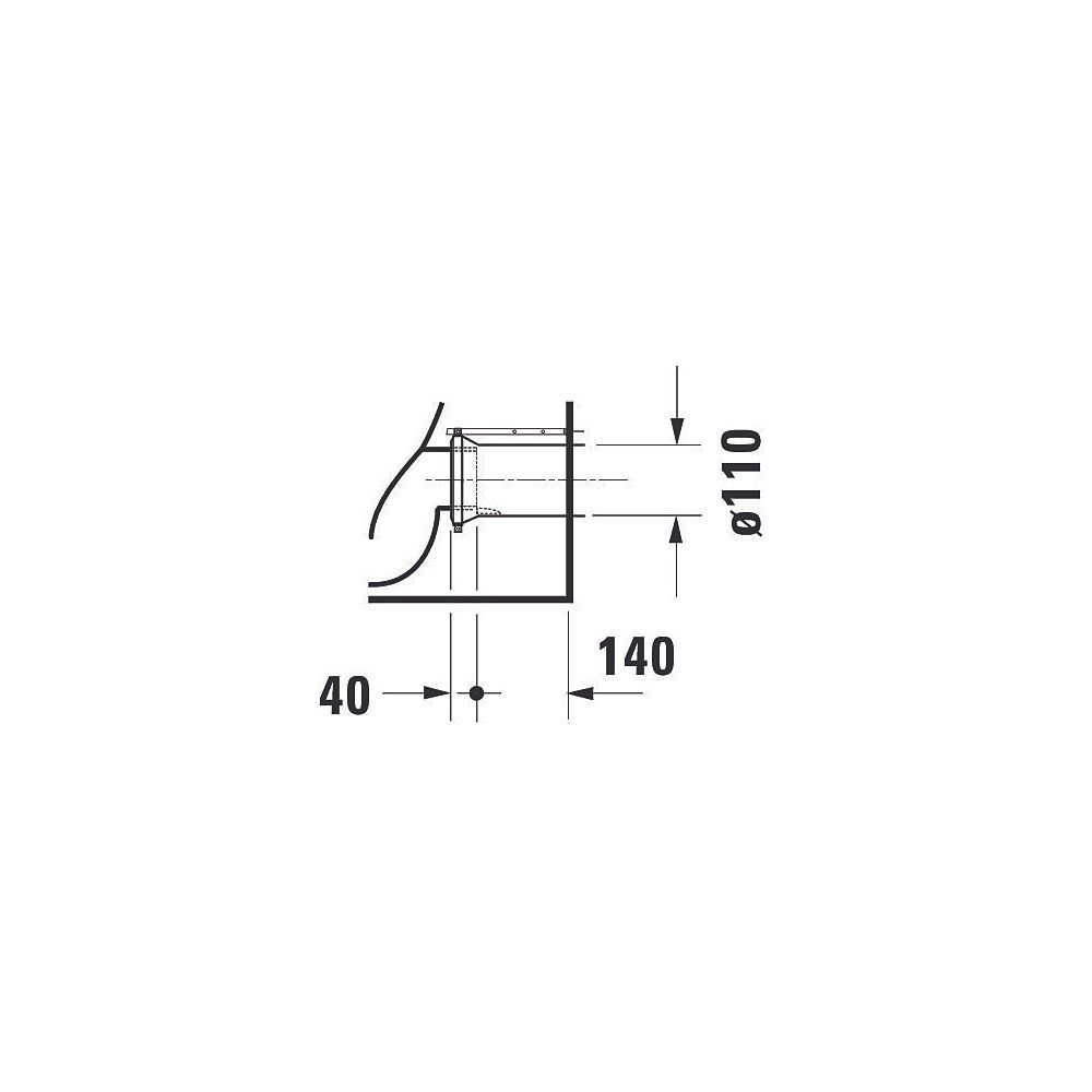 Duravit D-Neo Stand WC 580x370x400mm, Weiß Hochglanz, HygieneGlaze, Back to wall, ... DURAVIT-2003092000 4063382016751 (Abb. 13)