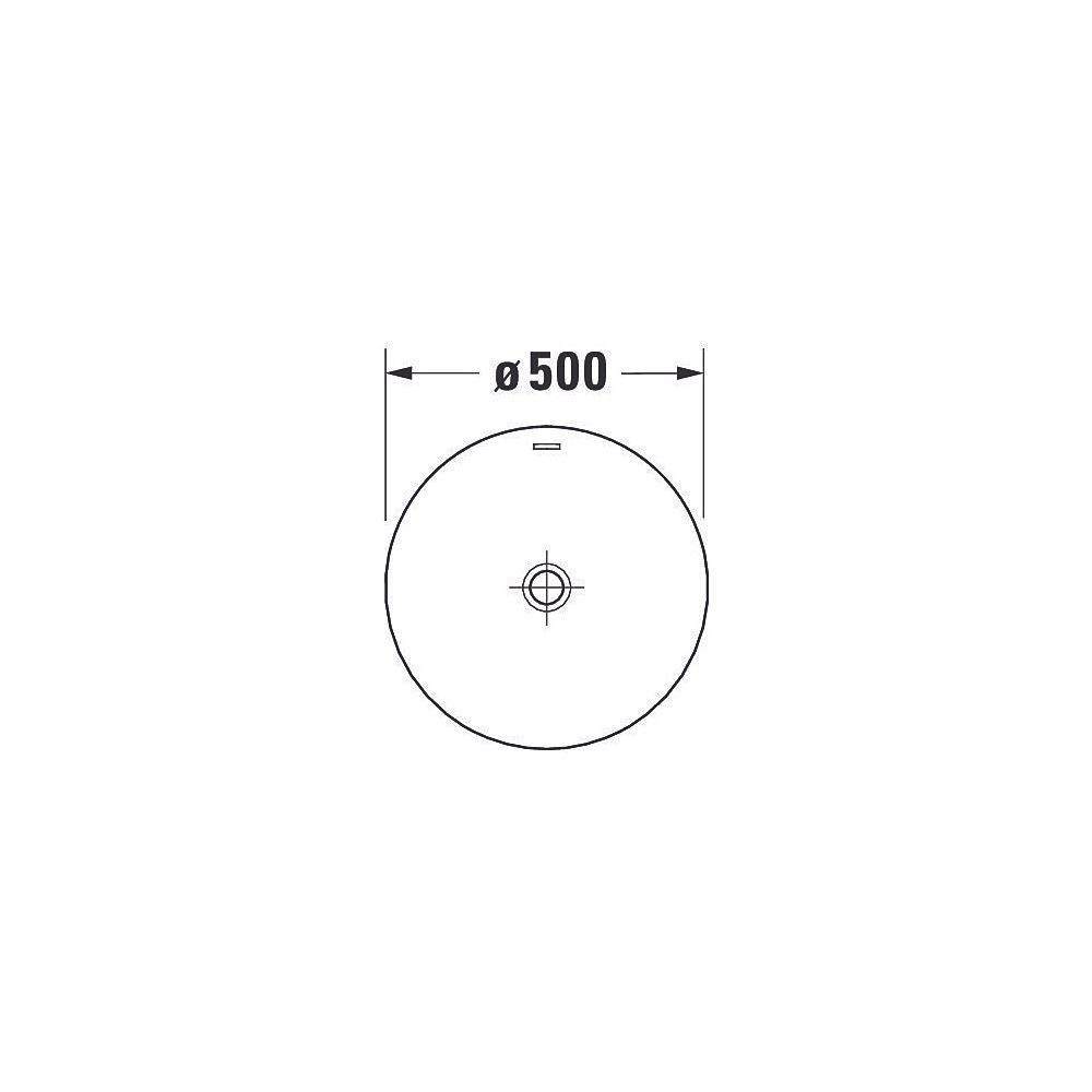 Duravit White Tulip Freistehender Waschtisch 500x500x900mm, bodenstehend, Ablauf h... DURAVIT-2702500070 4053424913452 (Abb. 10)