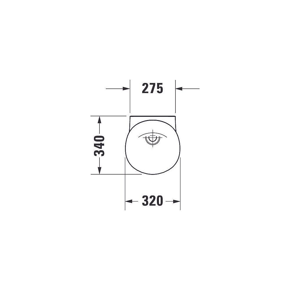 Duravit White Tulip Urinal 340x320x580mm Weiß Hochglanz HYG Rimless, Absauger, mit... DURAVIT-2817302000 4063382018052 (Abb. 10)