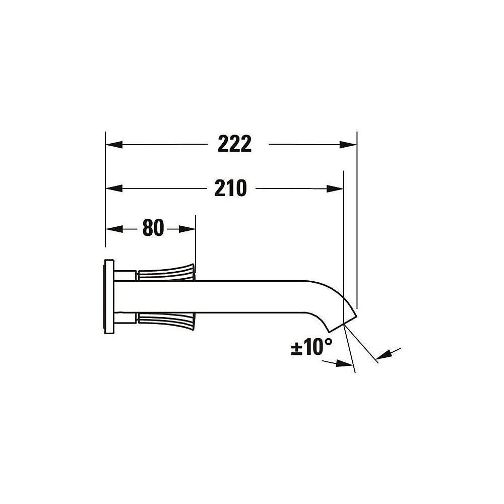 Duravit White Tulip Einhebel-Waschtischmischer, Chrom, 5l/min, Hebelgriff, Ausla... DURAVIT-WT1070004010 8000177309168 (Abb. 11)
