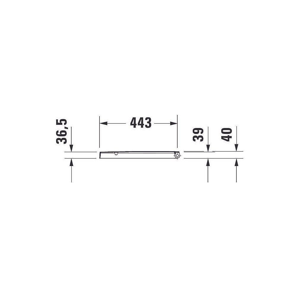 Duravit ME by Starck WC-Sitz Weiß Hochglanz, 374x40x458mm, mit Absenkautomatik, Si... DURAVIT-0020090000 4053424307220 (Abb. 77)