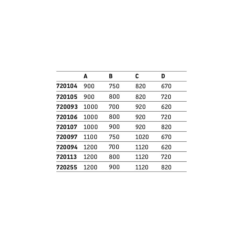 Duravit D-Code Duschwanne 750x900x85mm, Rechteckig, Weiß glänzend, aus Sanitä... DURAVIT-720104000000000 4021534824067 (Abb. 18)