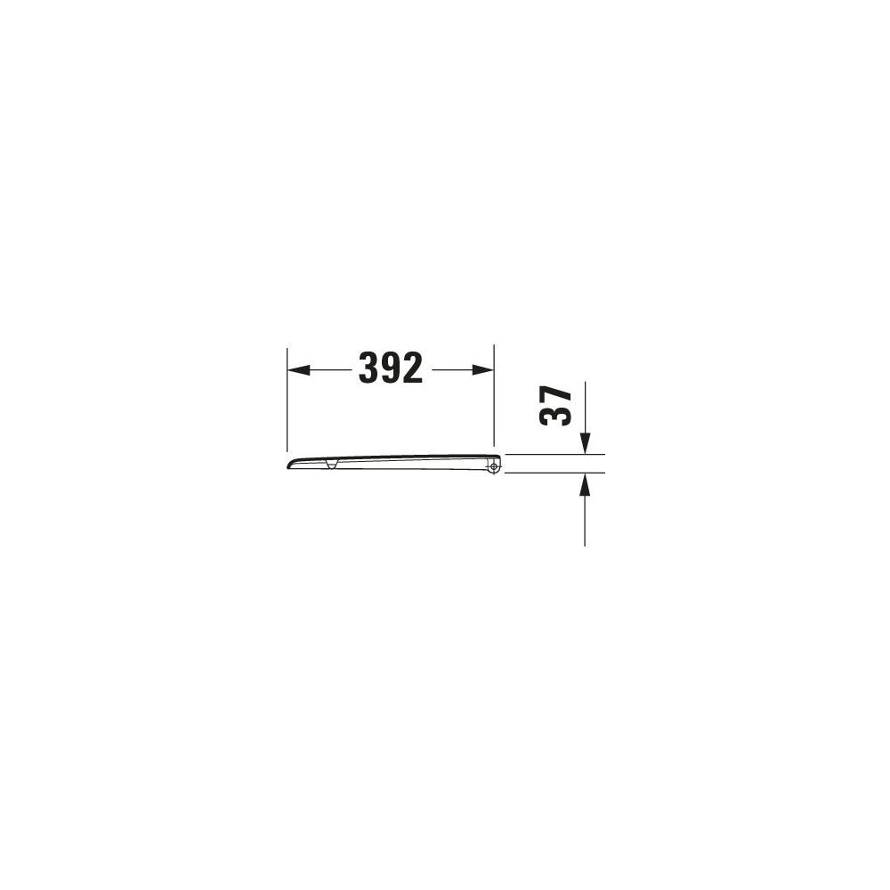 Duravit Design Classics WC-Sitz Weiß Hochglanz 404x37x368mm ohne Absenkautomatik Ed... DURAVIT-0066810000 4021534151712 (Abb. 3)