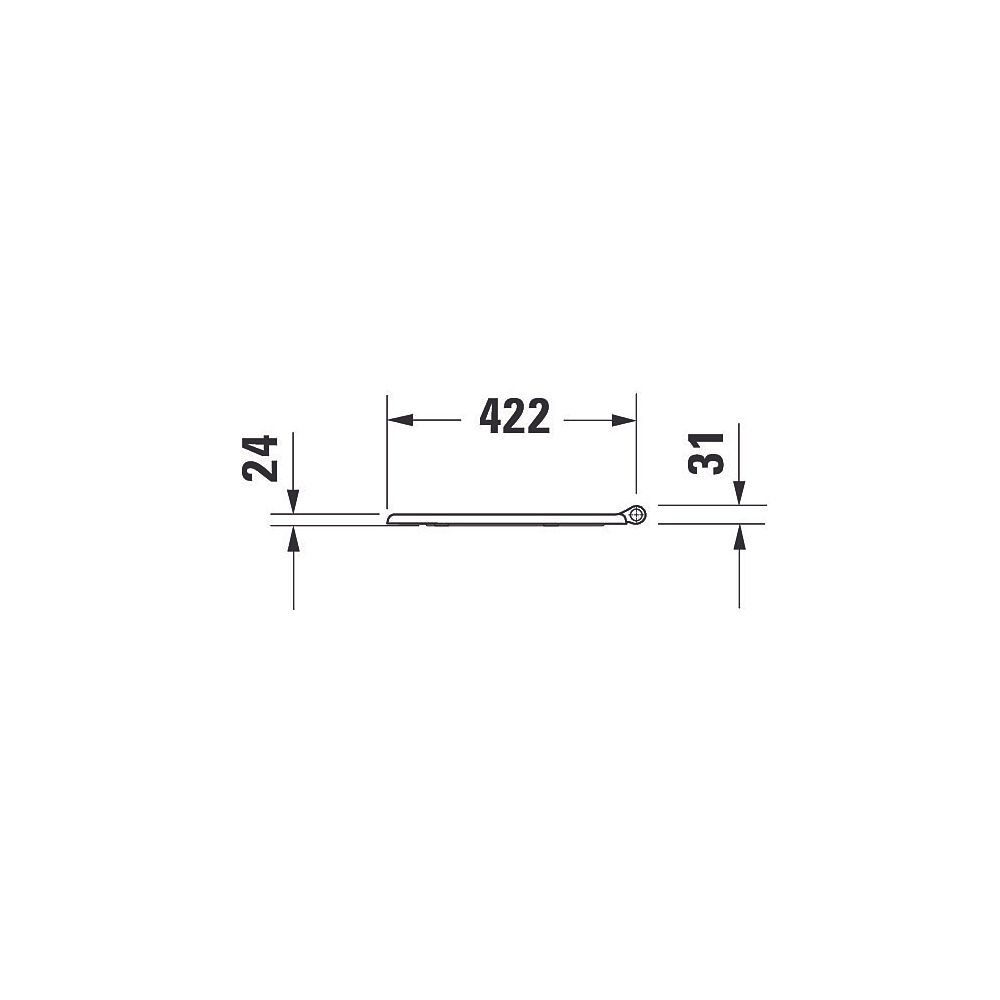 Duravit Serie 1930 WC-Sitz Weiß HG 367x36x437mm Oktogonal, mit Absenkautomatik, Si... DURAVIT-0064890000 4053424110530 (Abb. 11)