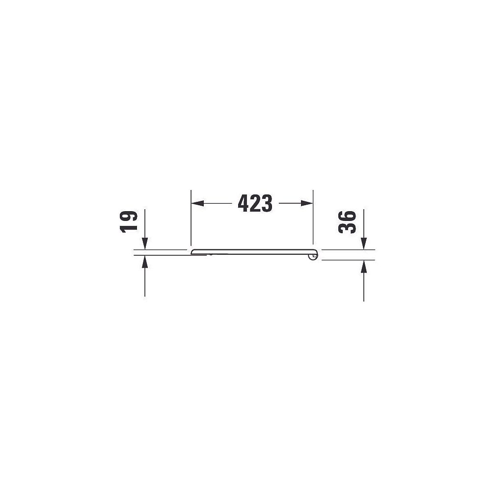 Duravit Serie 1930 WC-Sitz Weiß HG 367x36x437mm Oktogonal, mit Absenkautomatik, Si... DURAVIT-0064890000 4053424110530 (Abb. 12)