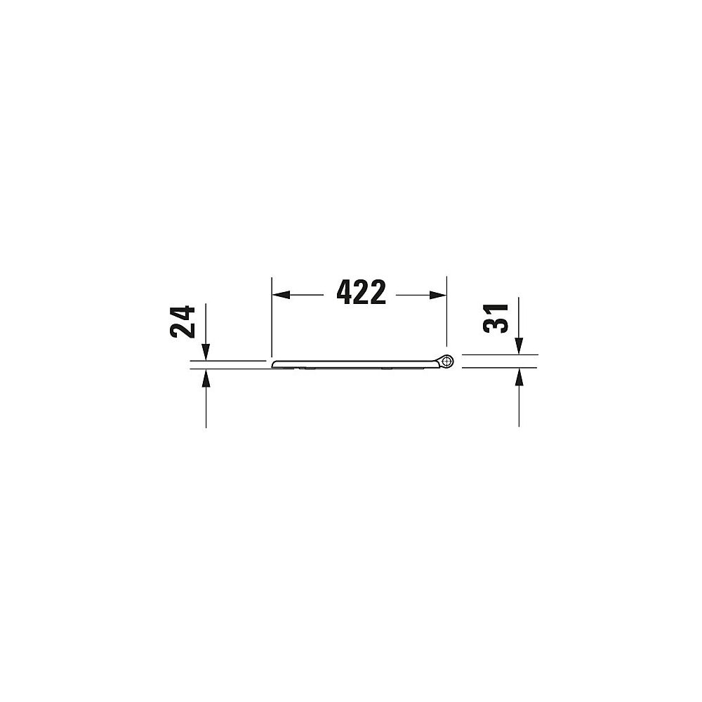 Duravit Serie 1930 WC-Sitz Weiß HG 367x36x437mm Oktogonal, mit Absenkautomatik, Si... DURAVIT-0064890000 4053424110530 (Abb. 15)