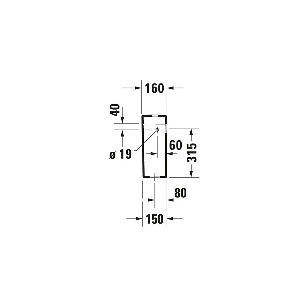 Duravit Happy D.2 Spülkasten aus Keramik 160x395x395mm, Weiß, 6/3l, Dual Flush, Was... DURAVIT-0934000005 4021534848865 (Abb. 4)