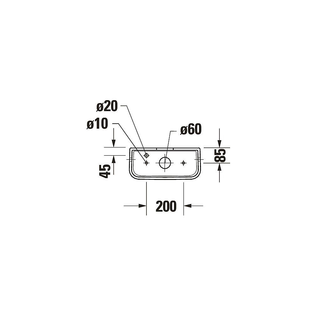 Duravit No.1 Spülkasten aus Keramik 170x390x355mm, Weiß, 6/3l, Dual Flush, Wassera... DURAVIT-0941100005 4053424507682 (Abb. 13)