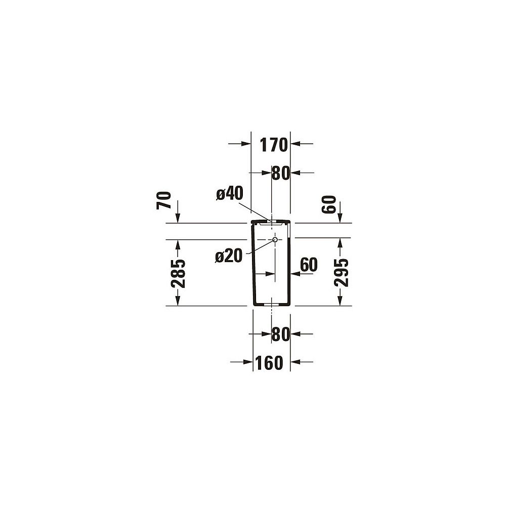 Duravit DuraStyle Spülkasten aus Keramik 170x390x370mm, Weiß, WonderGliss, 6/3l, ... DURAVIT-09350000051 4021534854705 (Abb. 11)