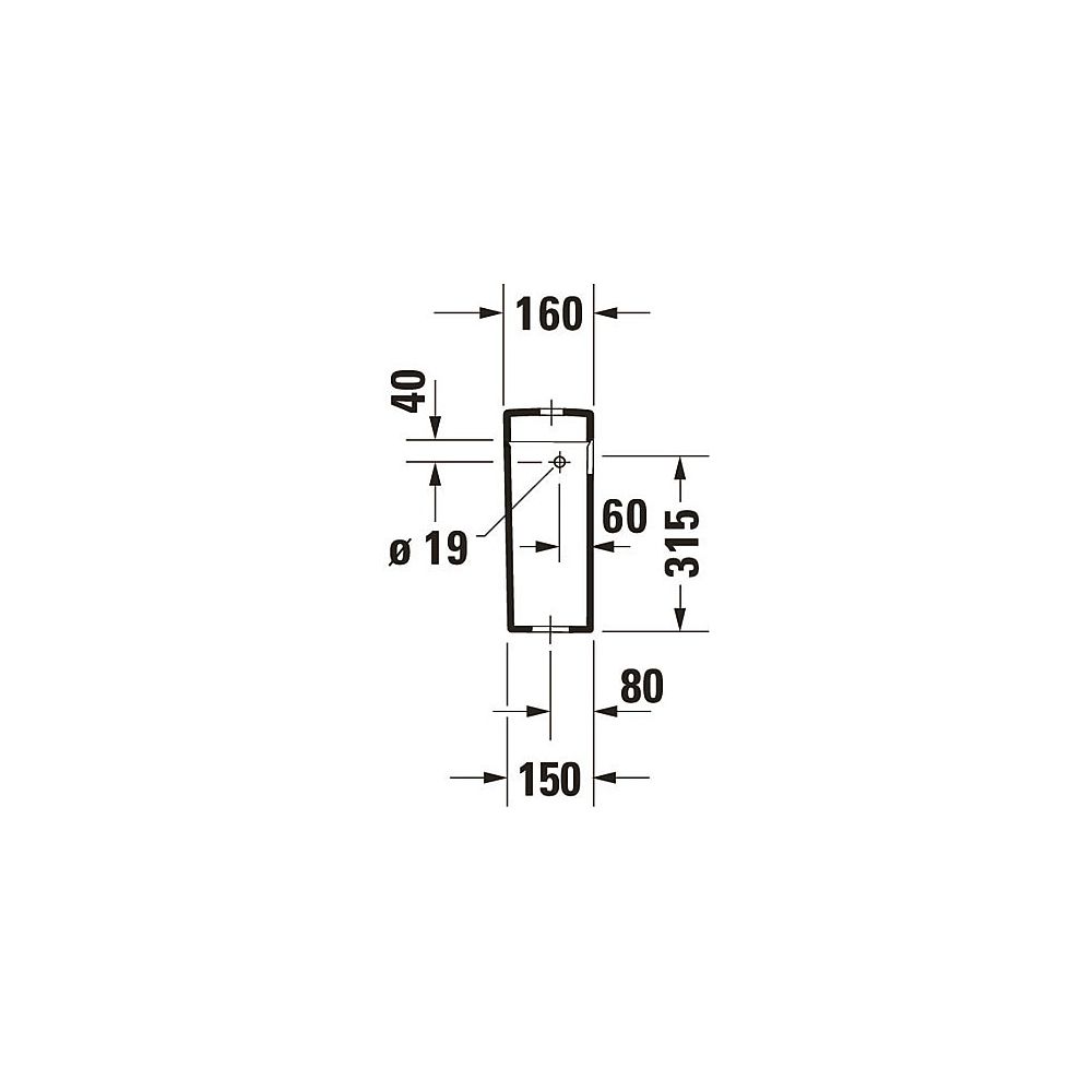 Duravit Happy D.2 Spülkasten aus Keramik 160x395x395mm, Weiß, 6/3l, Dual Flush, Was... DURAVIT-0934000005 4021534848865 (Abb. 8)