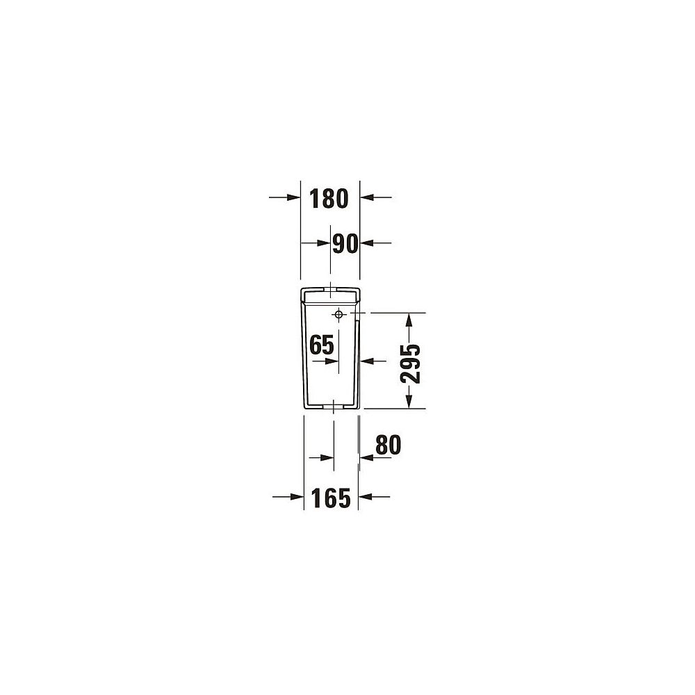 Duravit Starck 3 Spülkasten aus Keramik 180x390x365mm, Weiß, 6/3l, Dual Flush, Wass... DURAVIT-0920000005 4021534271137 (Abb. 8)