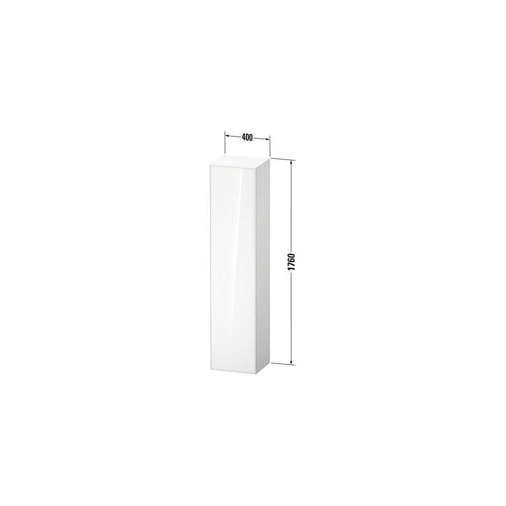 Duravit Zencha Hochschrank Dekor 360x400x1760mm Eiche Mattschwarz/Weiß SM, 1 T... DURAVIT-ZE1352R16840000 4063382830661 (Abb. 3)