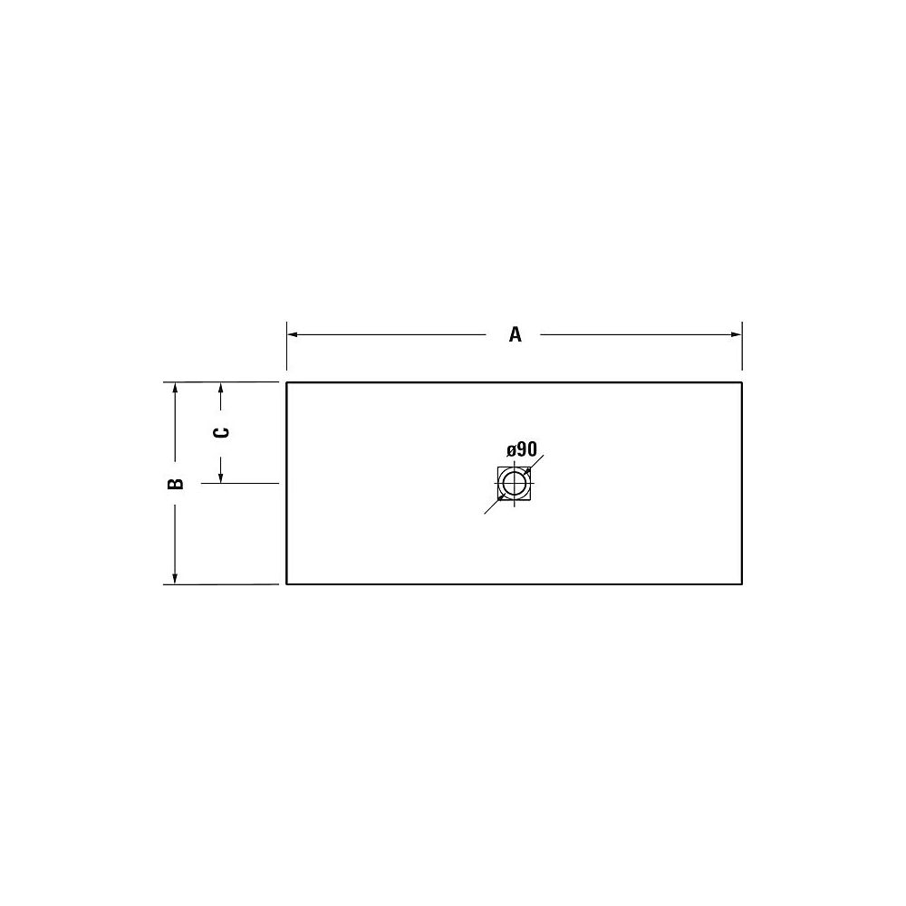 Duravit Sustano Duschwanne Halbeinbau Bodenbündig, 900x1800x30mm, Rechteckig,... DURAVIT-720289650000000 4063382919175 (Abb. 12)
