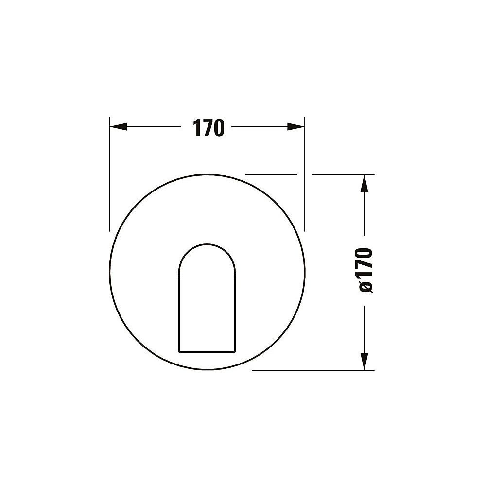 Duravit Tulum by Starck Einhebel-Brausemischer Unterputz, Anzahl Verbraucher 1, M... DURAVIT-TU4210010046 4063382961389 (Abb. 6)