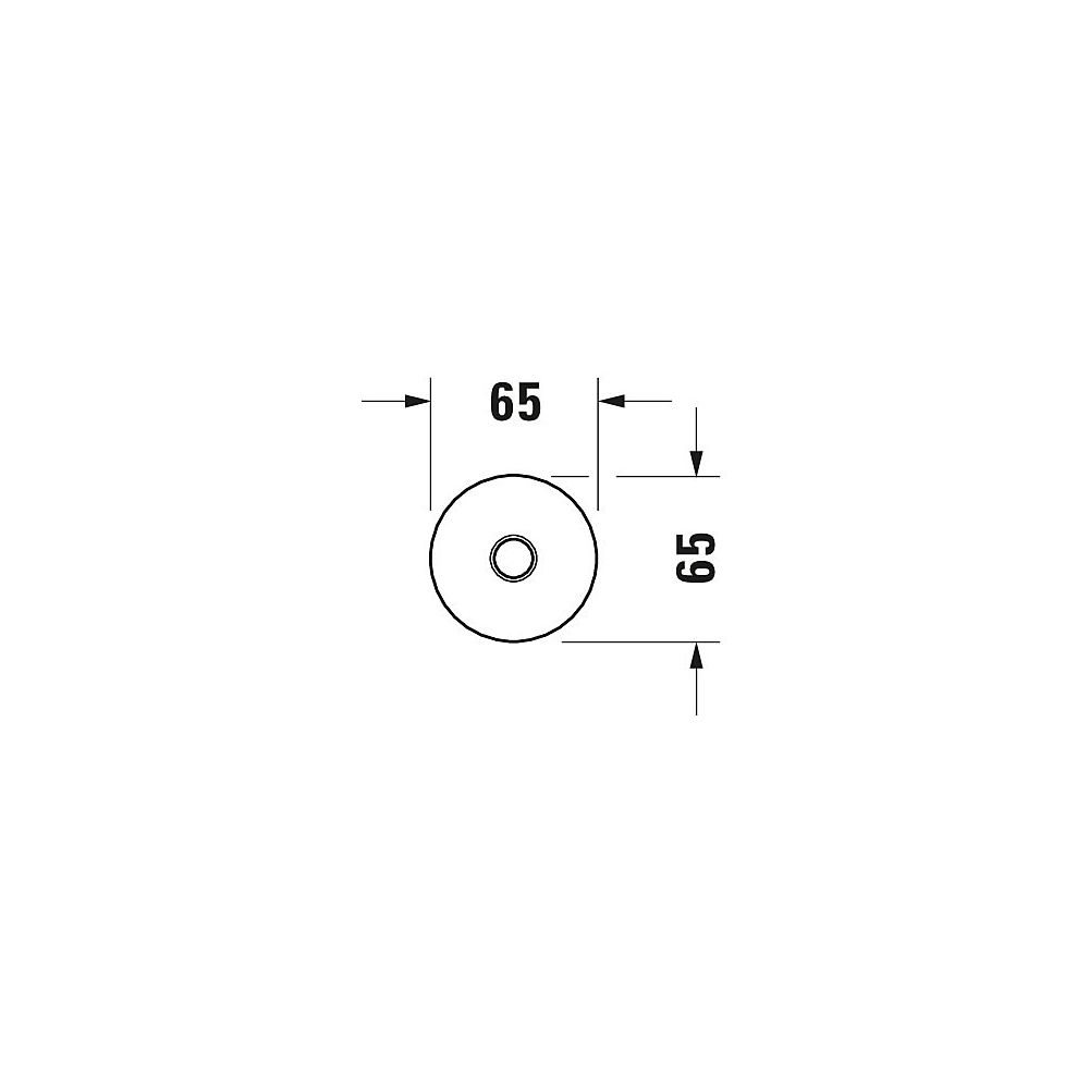 Duravit Brausearm Länge 300mm Deckemontage Rosette rund, Mattschwarz... DURAVIT-UV0670026046 4063382938329 (Abb. 7)