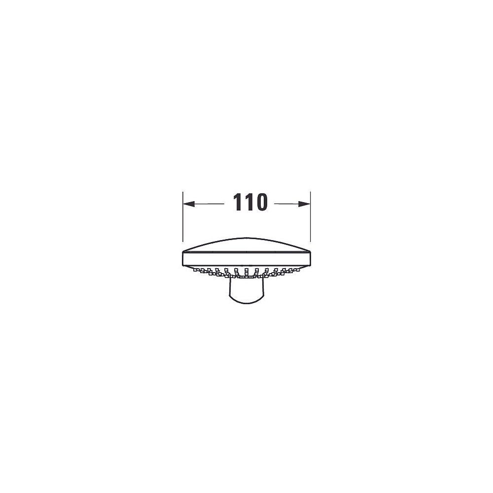 Duravit Handbrause, Chrom/Weiß, MinusFlow, d. 110mm, Strahlart SoftRain, Rain, In... DURAVIT-UV0652015010 4063382937018 (Abb. 7)
