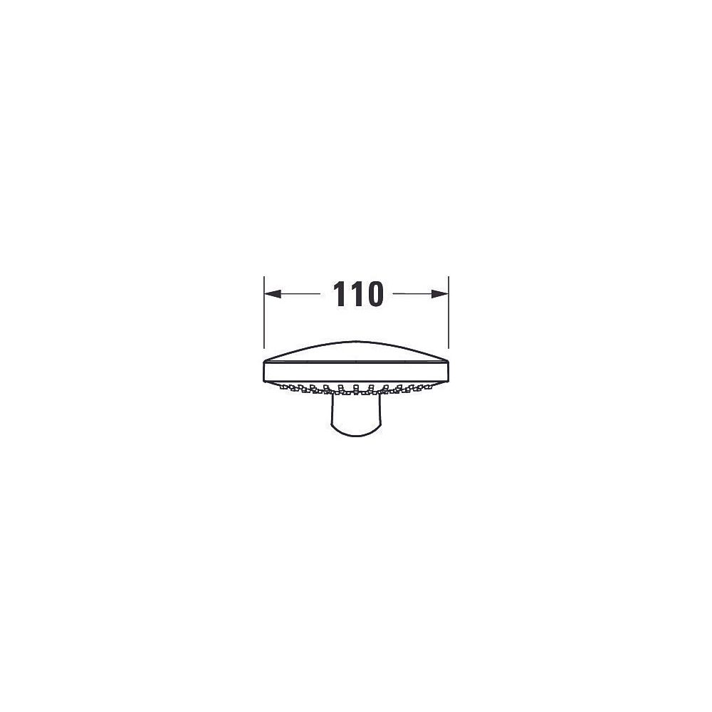 Duravit Handbrause, Chrom Hochglanz, MinusFlow, d. 110mm, Strahlart Rain, Durchfl... DURAVIT-UV0652014010 4063382936776 (Abb. 3)