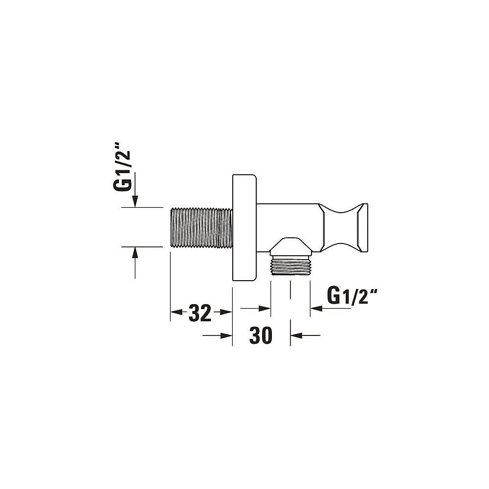 Duravit Wandanschlussbogen 55x102mm, Eckig, Mattschwarz, Rosette eckig, Rückfluss... DURAVIT-UV0630010046 4063382938183 (Abb. 3)