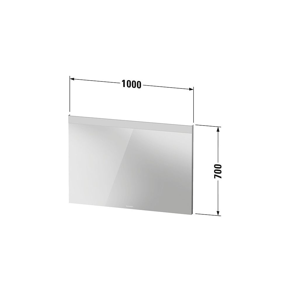 Duravit Licht und Spiegel Wandmontage 35x1000x700mm, Mattweiß, Good, LED oben,... DURAVIT-LM7837000000000 4063382551948 (Abb. 6)