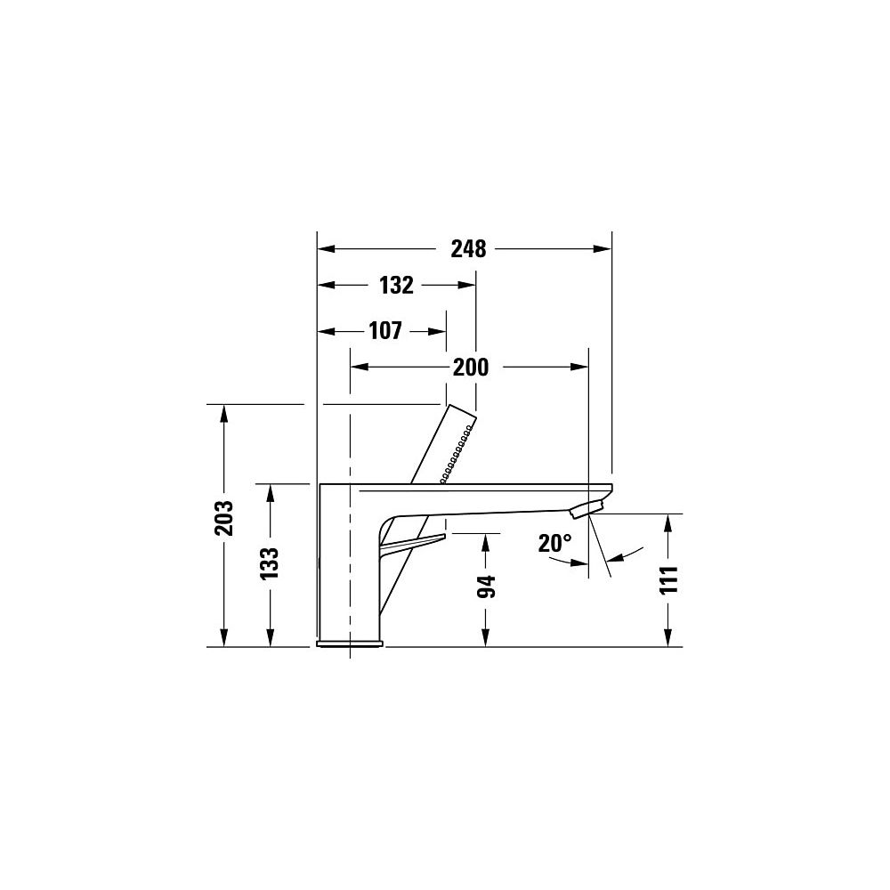 Duravit Wave 3-Loch Wannenarmatur Keramikmischsystem, Gold poliert, 27l/min Durch... DURAVIT-WA5260000034 4067116106039 (Abb. 3)