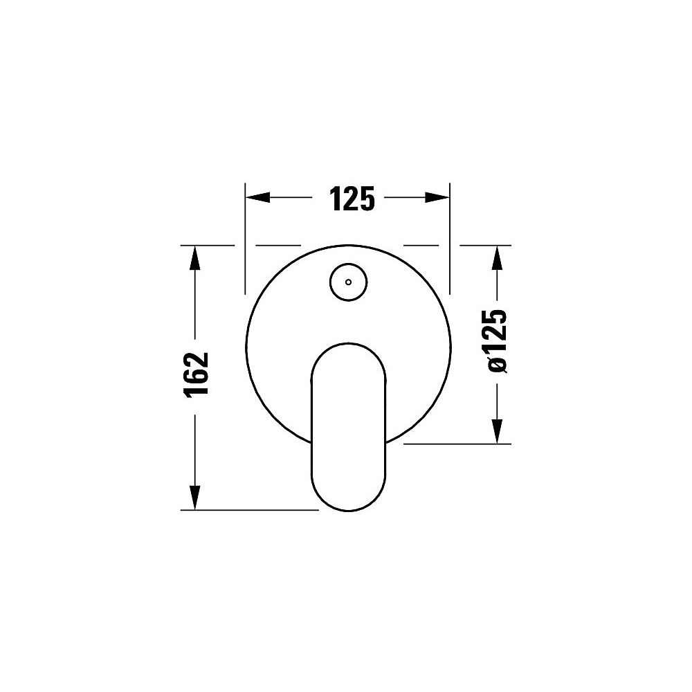 Duravit Wave Einhebelmischer Unterputz Set, 2 Verbraucher, Chrom, 24l/min, Rosett... DURAVIT-WA4210008010 4067116105605 (Abb. 9)