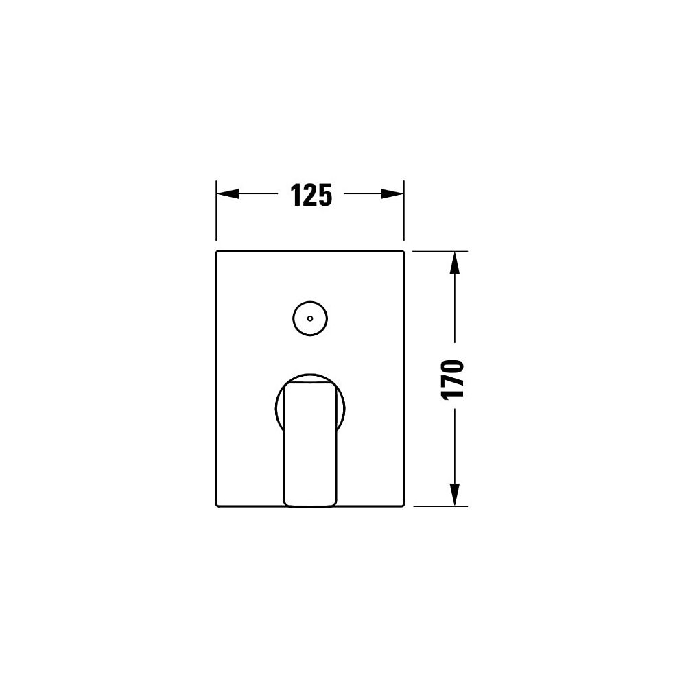 Duravit Manhattan Einhebelmischer Unterputz Set, Anzahl Verbraucher 2, Chrom, 24l... DURAVIT-MH4210008010 4067116104899 (Abb. 7)