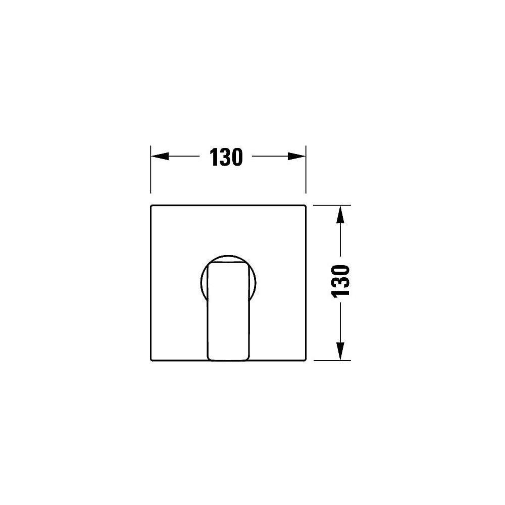 Duravit Manhattan Einhebelmischer Unterputz Set, Anzahl Verbraucher 1, Chrom, 21l... DURAVIT-MH4210007010 4067116104882 (Abb. 6)