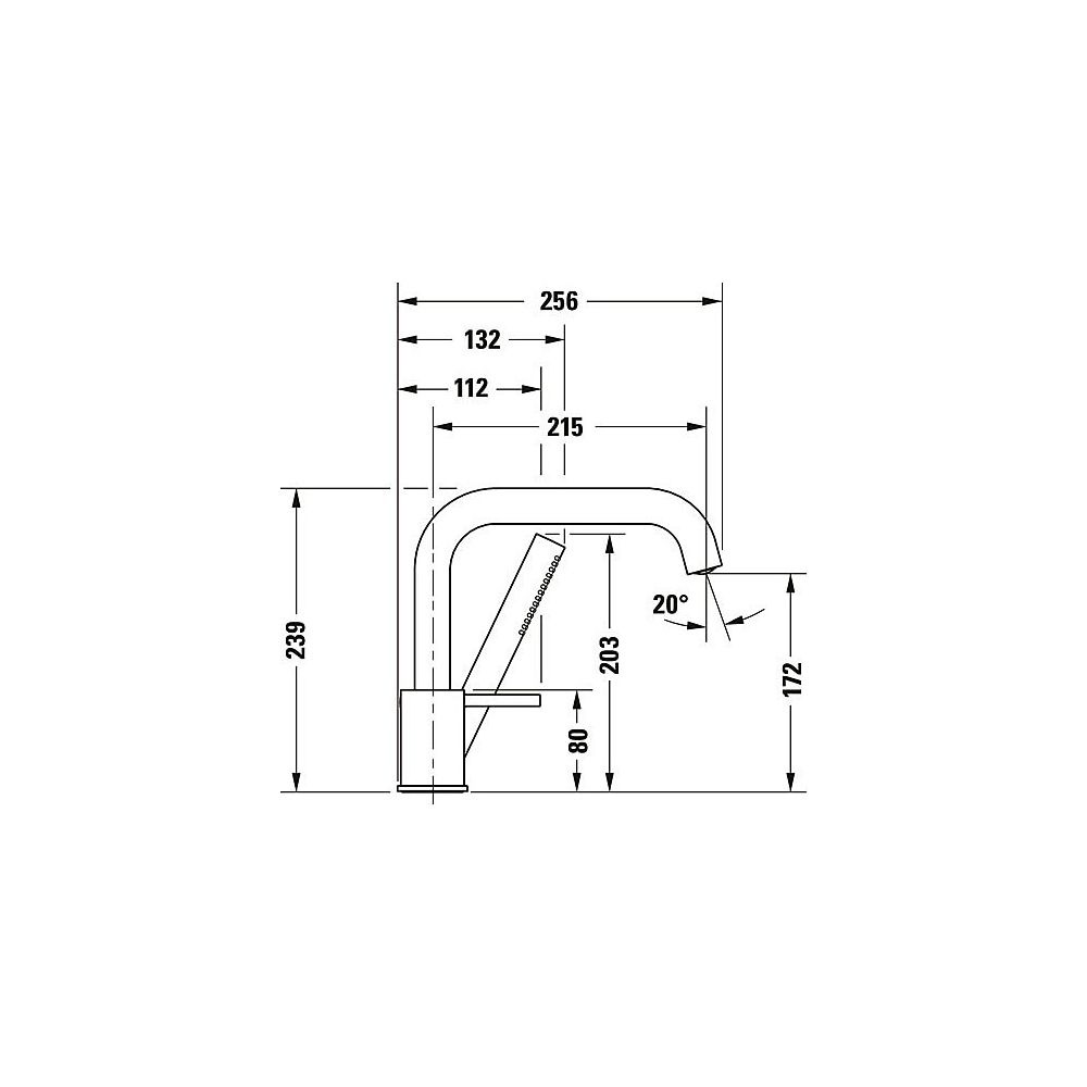 Duravit Circle 3-Loch Wannenarmatur Keramikmischsystem, Chrom HG, 25l/min Durchfl... DURAVIT-CE5260000010 4067116104608 (Abb. 3)