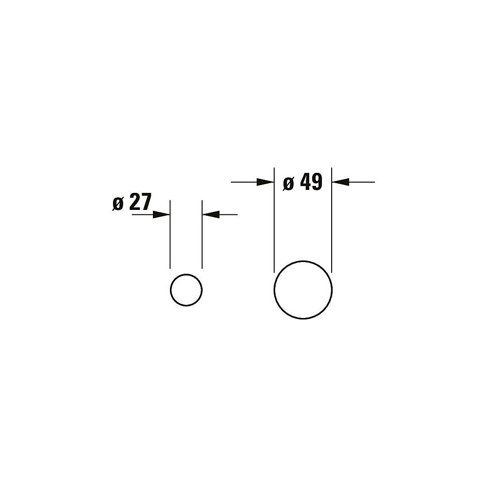 Duravit Circle Einhebel-Waschtischmischer, Chrom 5,5l/min, Hebelgriff, Ausladung ... DURAVIT-CE1070004010 4067116104486 (Abb. 6)