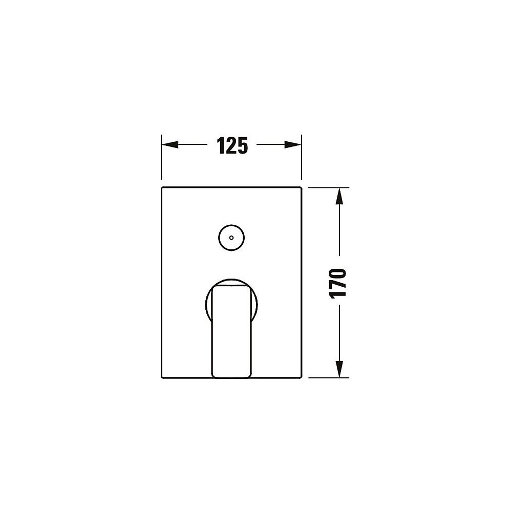 Duravit Manhattan Einhebelmischer Unterputz Set, Anzahl Verbraucher 2, Chrom, 24l... DURAVIT-MH4210008010 4067116104899 (Abb. 9)