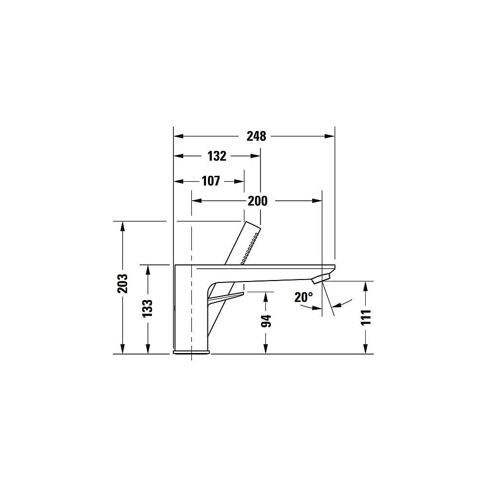 Duravit Wave 3-Loch Wannenarmatur Keramikmischsystem, Gold poliert, 27l/min Durch... DURAVIT-WA5260000034 4067116106039 (Abb. 4)