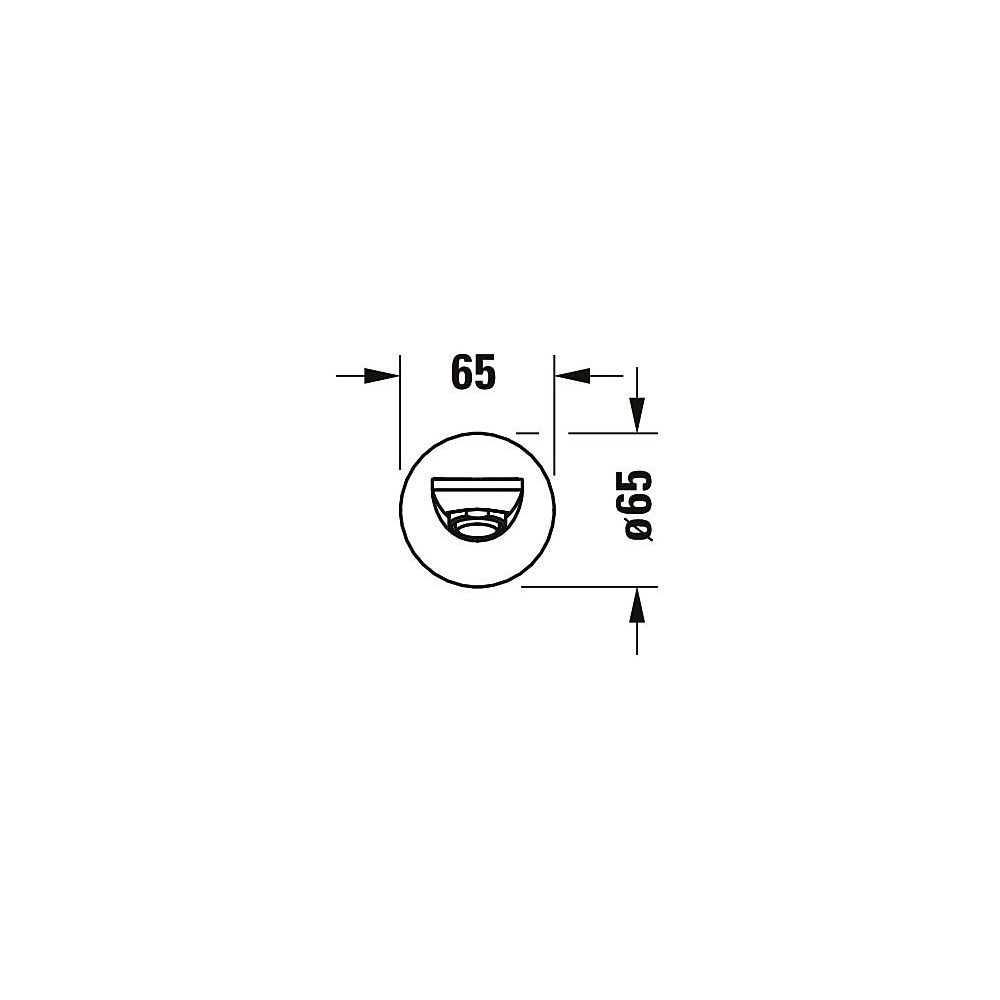 Duravit Wave Wanneneinlauf Wandmontage, Mattschwarz, Rosette rund, Ausladung 202m... DURAVIT-WA5240010046 4067116105926 (Abb. 6)