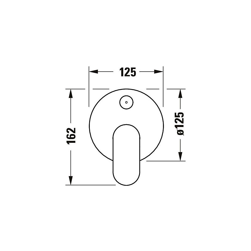 Duravit Wave Einhebelmischer Unterputz Set, 2 Verbraucher, Chrom, 24l/min, Roset... DURAVIT-WA4210008010 4067116105605 (Abb. 11)