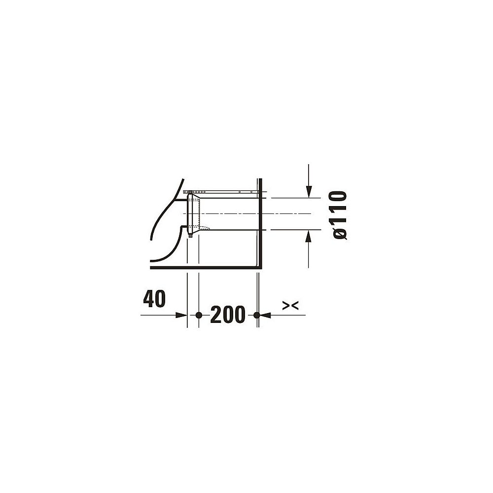 Duravit Qatego Stand WC für Kombination 660x390x400mm, Weiß Hochglanz, 4,5/3l, Tie... DURAVIT-2021090000 4067116305180 (Abb. 12)