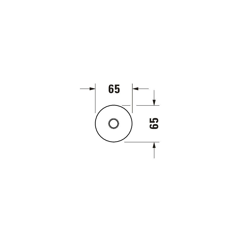 Duravit Brausearm Länge 300mm Deckemontage Rosette rund, Bronze gebürstet... DURAVIT-UV0670026004 4067116114096 (Abb. 1)