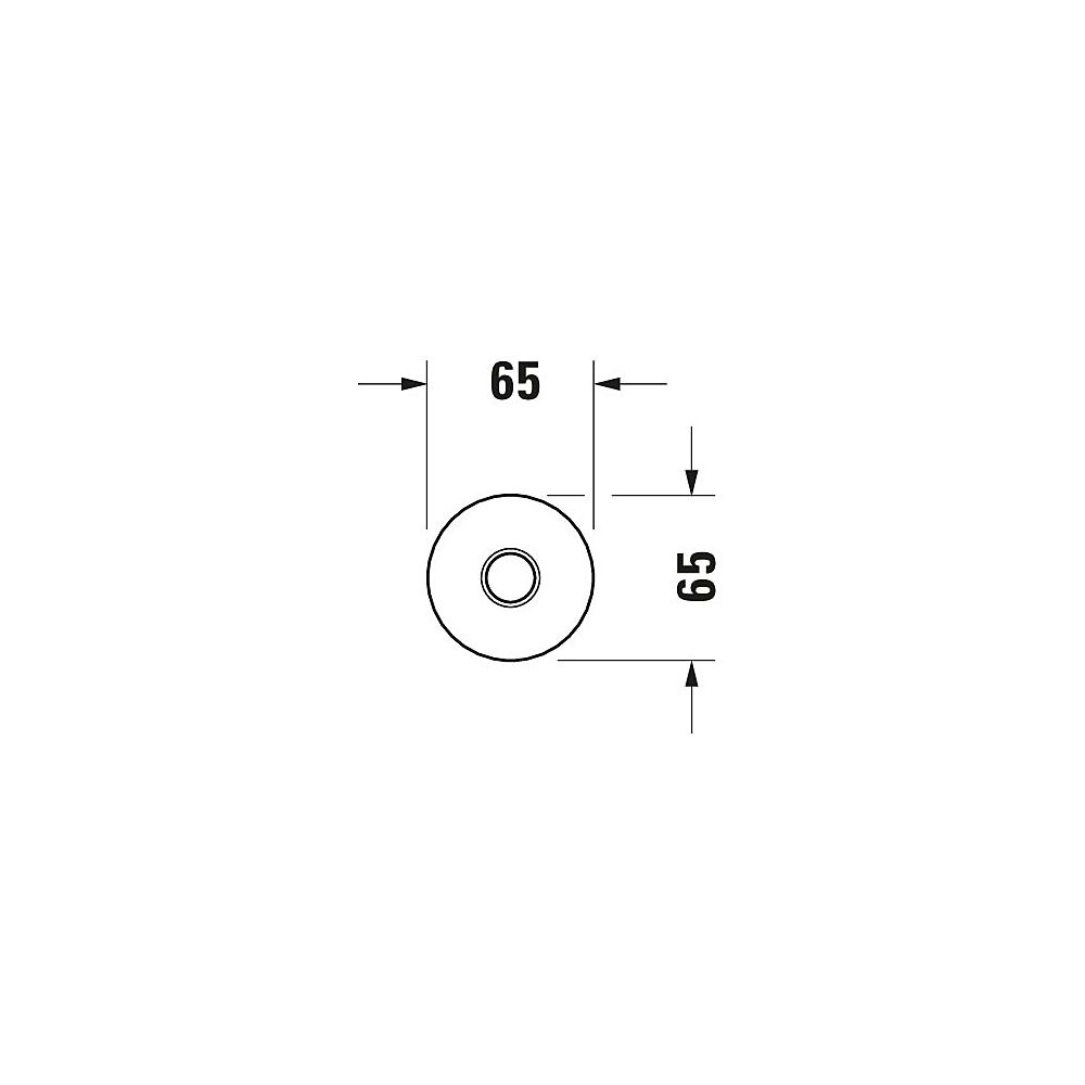 Duravit Brausearm Länge 200mm Deckemontage Rosette rund, Bronze gebürstet... DURAVIT-UV0670025004 4067116114065 (Abb. 3)