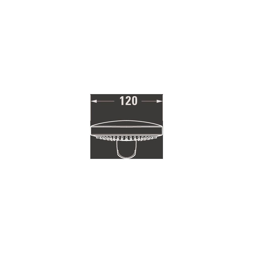 Duravit Handbrause, Mattschwarz, MinusFlow, d. 120mm, Strahlart Rain, Pulse, Mono... DURAVIT-UV0652017046 4067116113822 (Abb. 3)