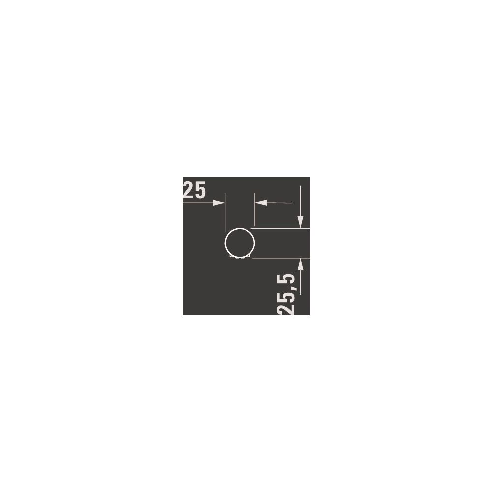 Duravit Stabbrause, MinusFlow, rund, Rain, Mattschwarz, Durchflussmenge 3 bar 9l/... DURAVIT-UV0642001046 4067116113860 (Abb. 3)