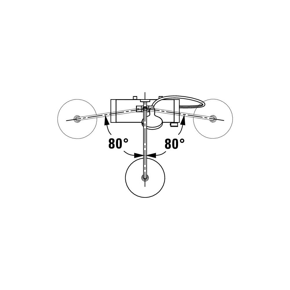 Duravit Shower Systems Duschsystem Chrom, Thermostat, Kopfbrause 230mm, 10,5l/min... DURAVIT-TH4380008005 4067116161304 (Abb. 9)