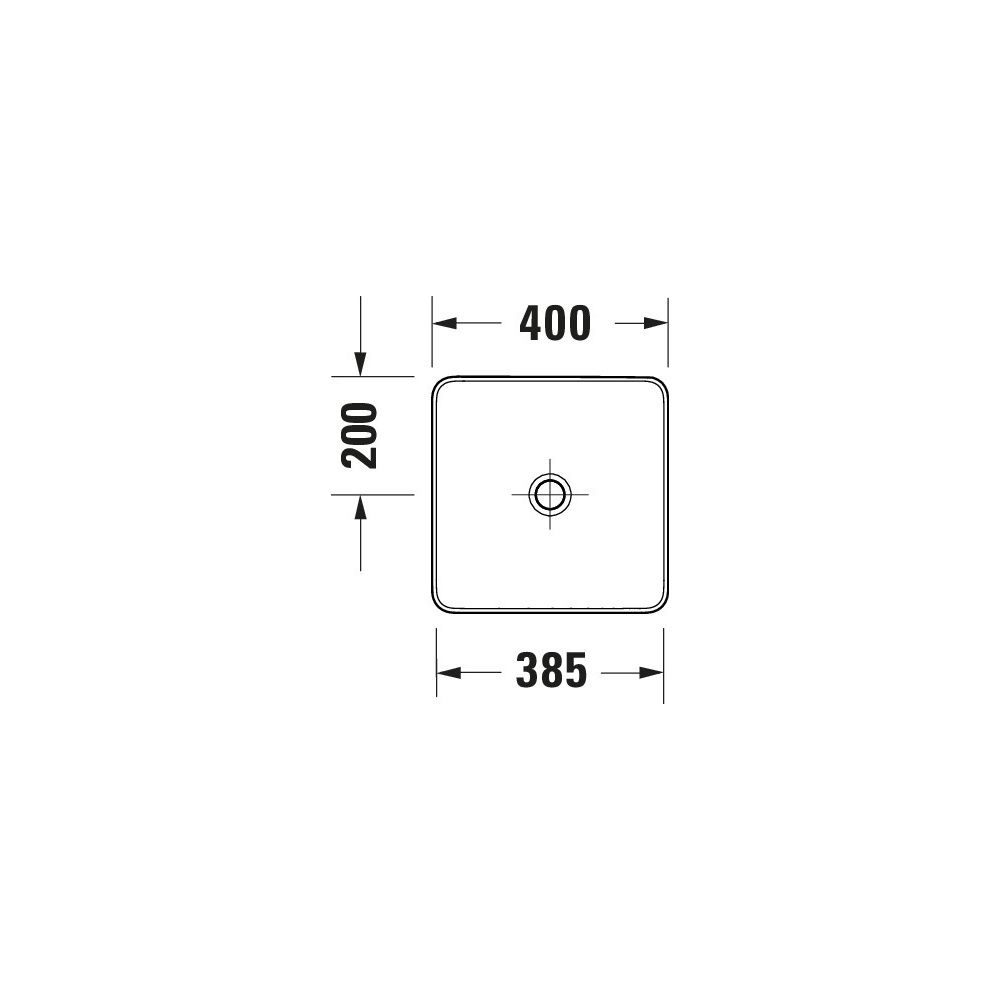 Duravit Sivida Aufsatzbecken mit Konsole 500x1280x123mm Eckig 1 Becken 1 Waschplatz... DURAVIT-268020FH00 4067116431735 (Abb. 4)
