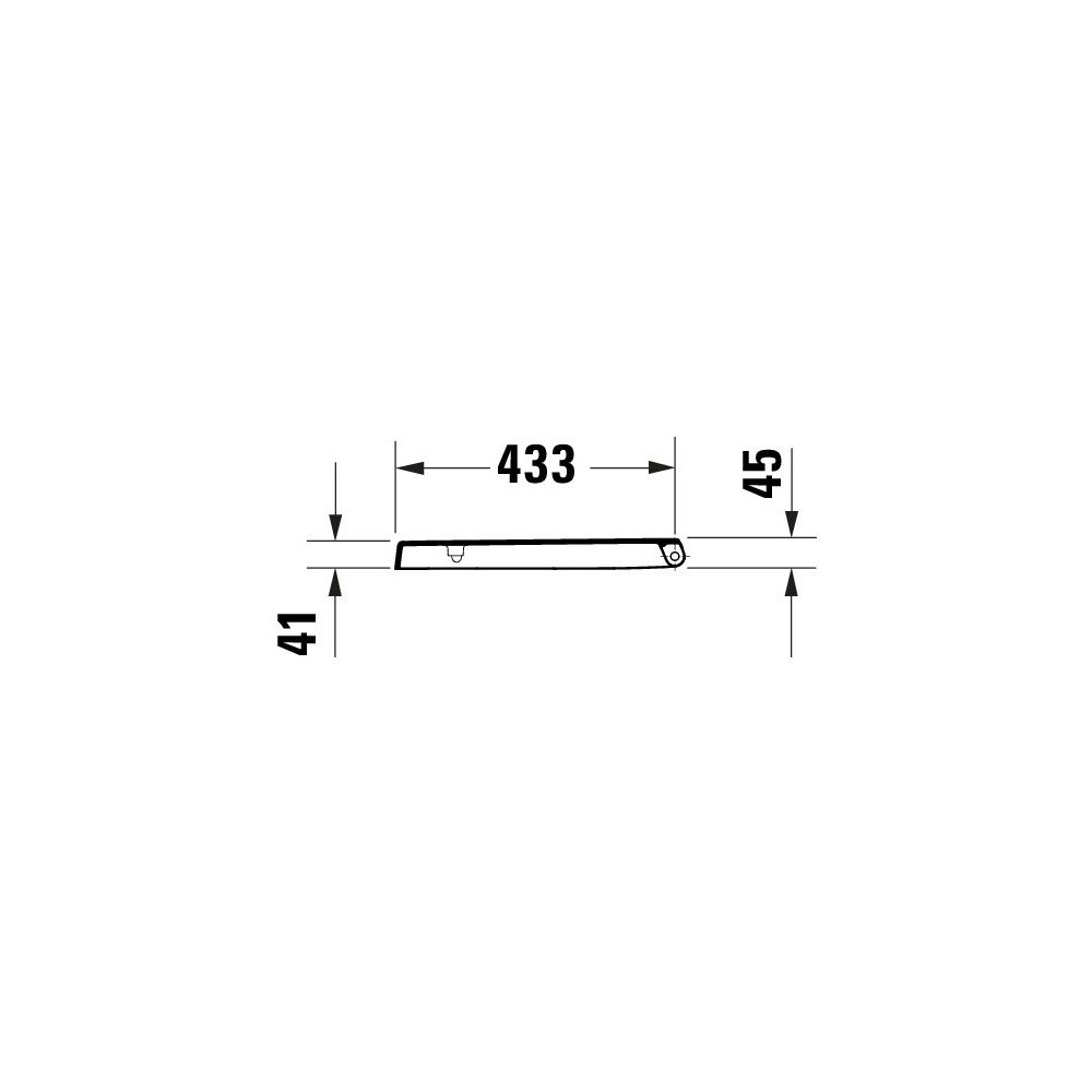 Duravit Univavo WC-Sitz eckig Weiß, 355x49x448mm, mit Absenkautomatik, Sitzgarnitur... DURAVIT-0023890000 4067116345247 (Abb. 4)