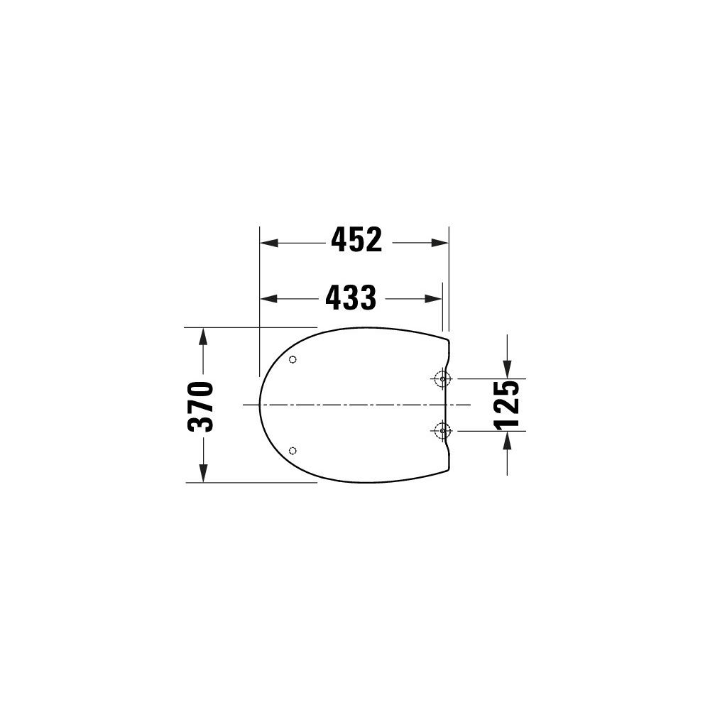 Duravit Univavo WC-Sitz oval Weiß, 370x48x451mm, mit Absenkautomatik, Sitzgarnitur ... DURAVIT-0023190000 4067116345056 (Abb. 7)