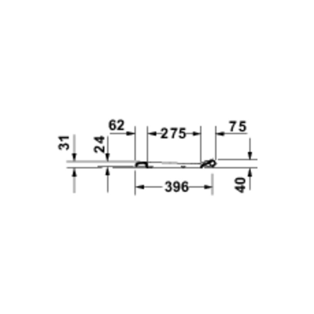 Duravit D-Code WC-Sitz Weiß Hochglanz, 360x40x420mm, mit Absenkautomatik, Sitzgarni... DURAVIT-0028390000 4067116467260 (Abb. 2)