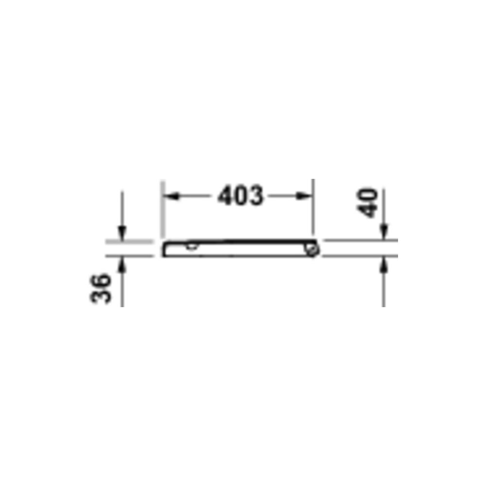Duravit D-Code WC-Sitz Weiß Hochglanz, 360x40x420mm, mit Absenkautomatik, Sitzgarni... DURAVIT-0028390000 4067116467260 (Abb. 3)
