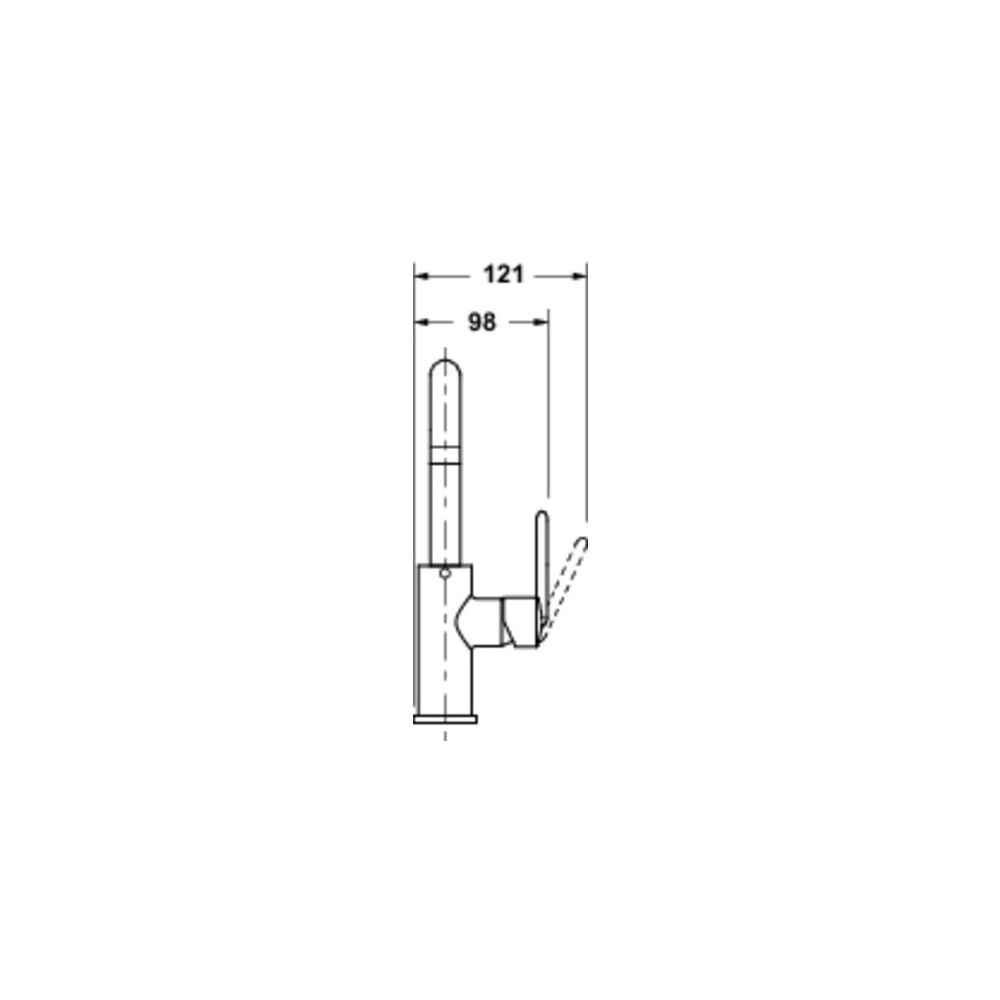 Duravit Balcoon Einhebel-Waschtischmischer FreshStart und MinusFlow, Chrom, 5,5l/... DURAVIT-BA1100002010 4067116470413 (Abb. 2)