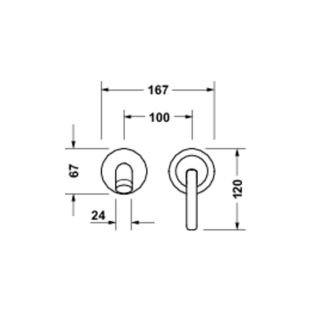 Duravit Balcoon Einhebel-Waschtischmischer MinusFlow, Chrom 4l/min, Hebelgriff, A... DURAVIT-BA1070004010 4067116470376 (Abb. 3)