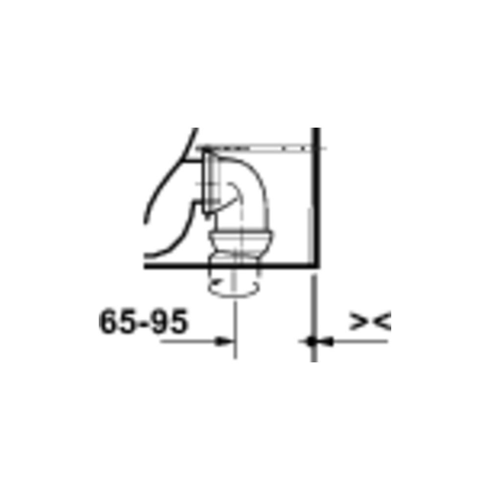 Duravit Starck 3 Stand WC 570x370x400mm Weiß Hochglanz 45/3l Tiefspüler rimless waa... DURAVIT-2068090000 4067116415858 (Abb. 5)