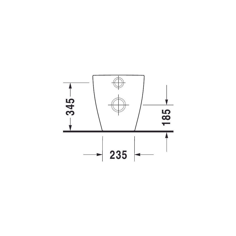 Duravit ME by Starck Stand WC 600x370x400mm, Weiß Hochglanz, WonderGliss, Back to... DURAVIT-21690900001 4021534966842 (Abb. 32)