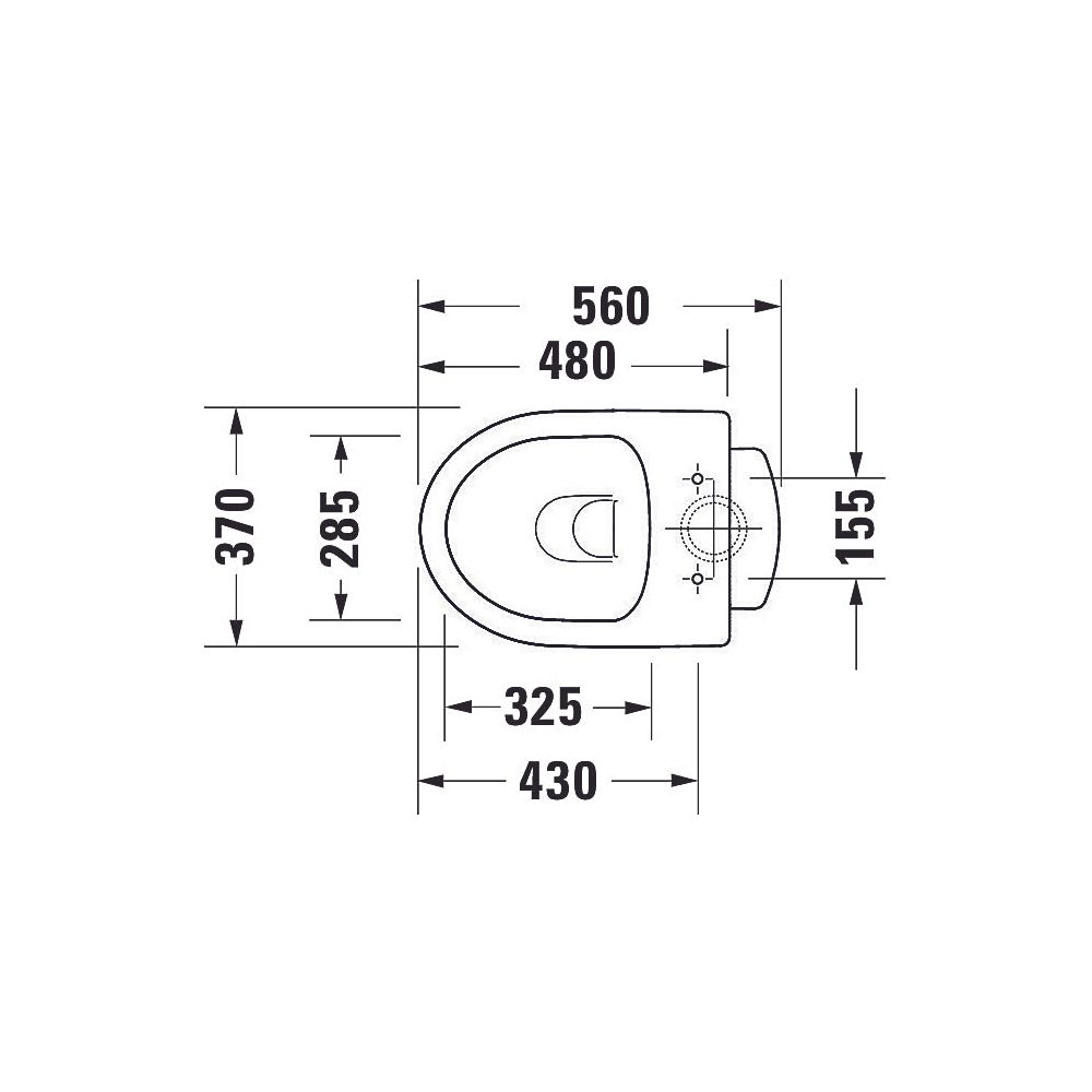 Duravit No.1 Stand WC 560x370x400mm, Weiß Hochglanz, 4,5l, Tiefspüler, rimless, sen... DURAVIT-2184010000 4053424507583 (Abb. 8)